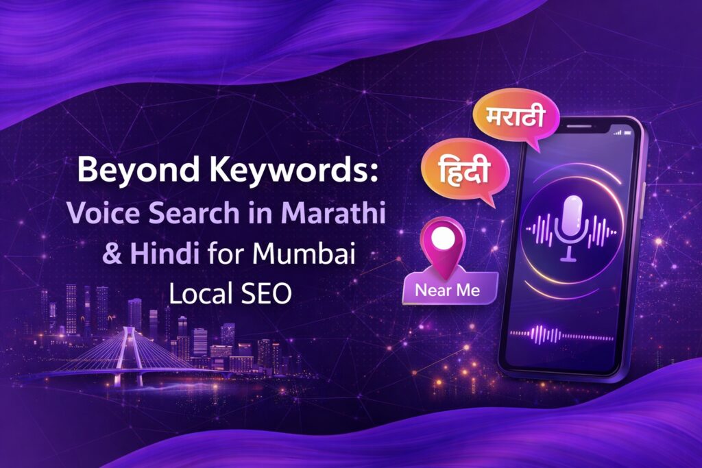 Voice Search in Marathi & Hindi | SEO Company in Mumbai